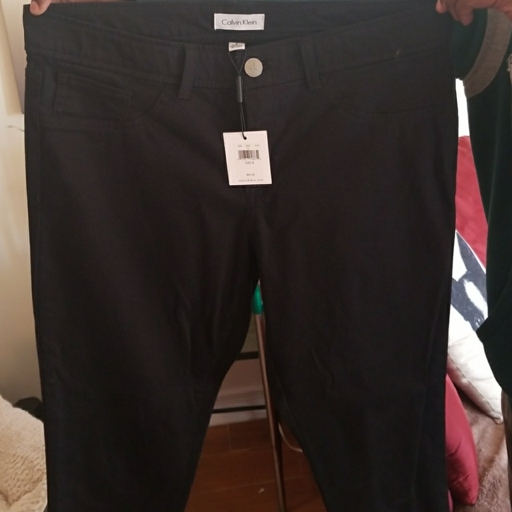 Calvin klein never worn black pants